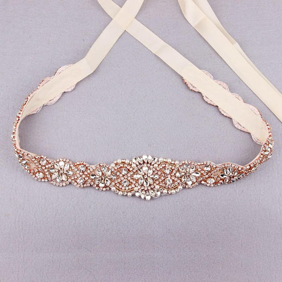 ceinture de robe de mariée etsy