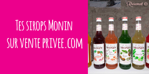 bons plans mariage bar à sirop monin petit prix