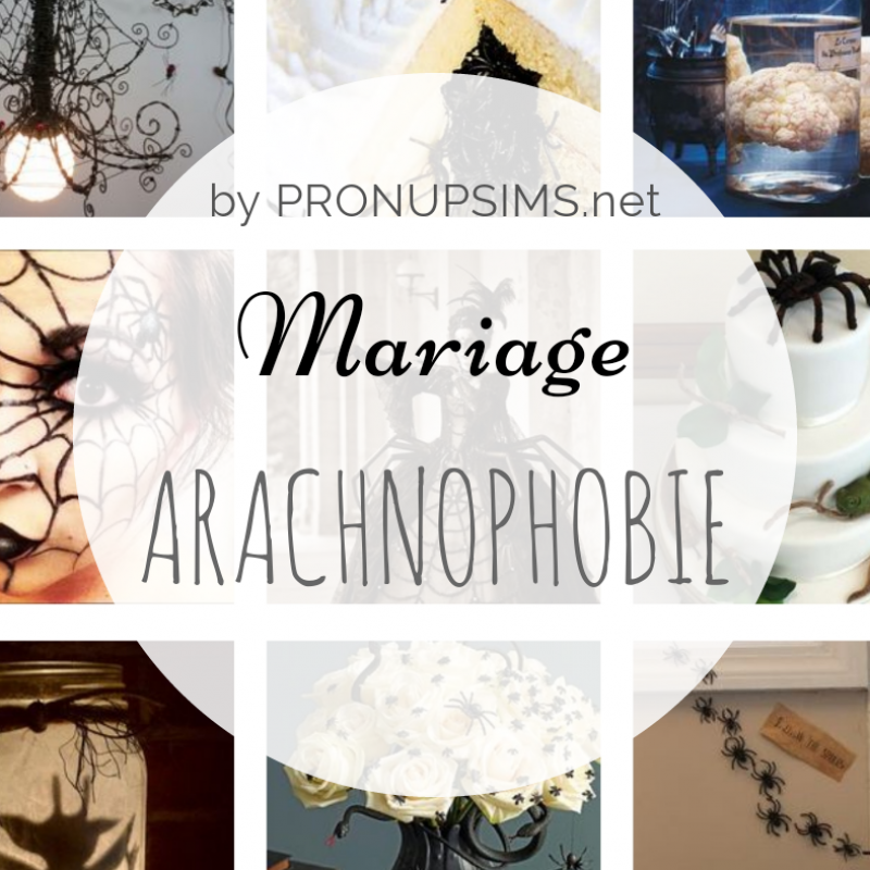 #Inspiration : Mariage Arachnophobie