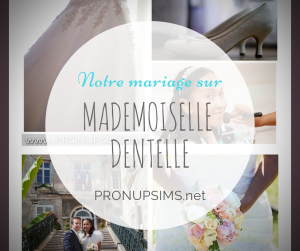mademoiselle dentelle récit mariage blog