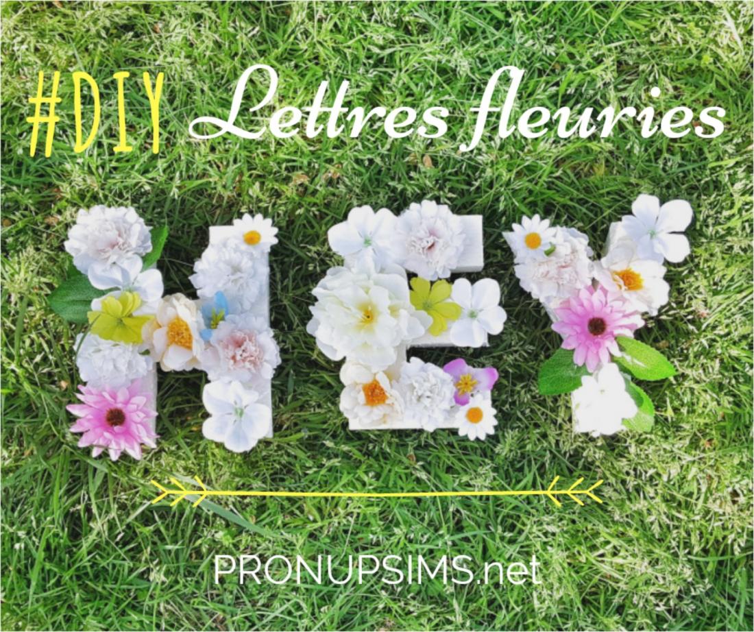 Lire la suite à propos de l’article #DIY : des lettres  fleuries pour ton mariage