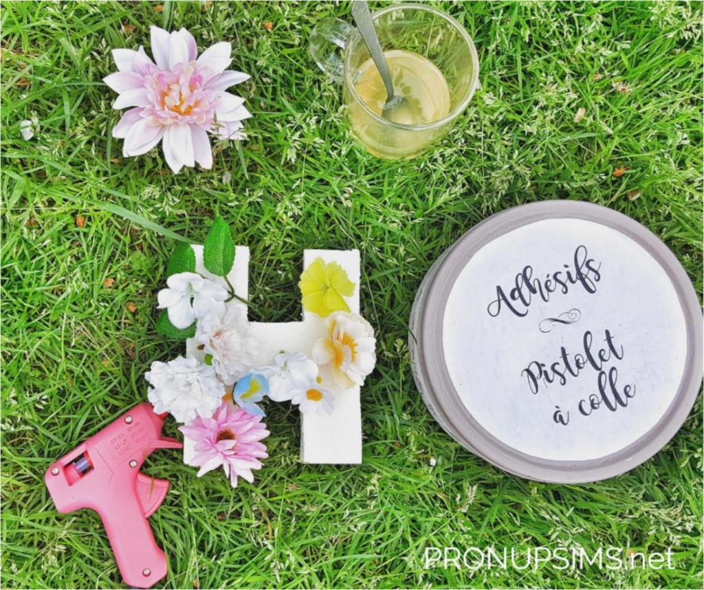 diy lettres fleuries mariage blog mariage conseils