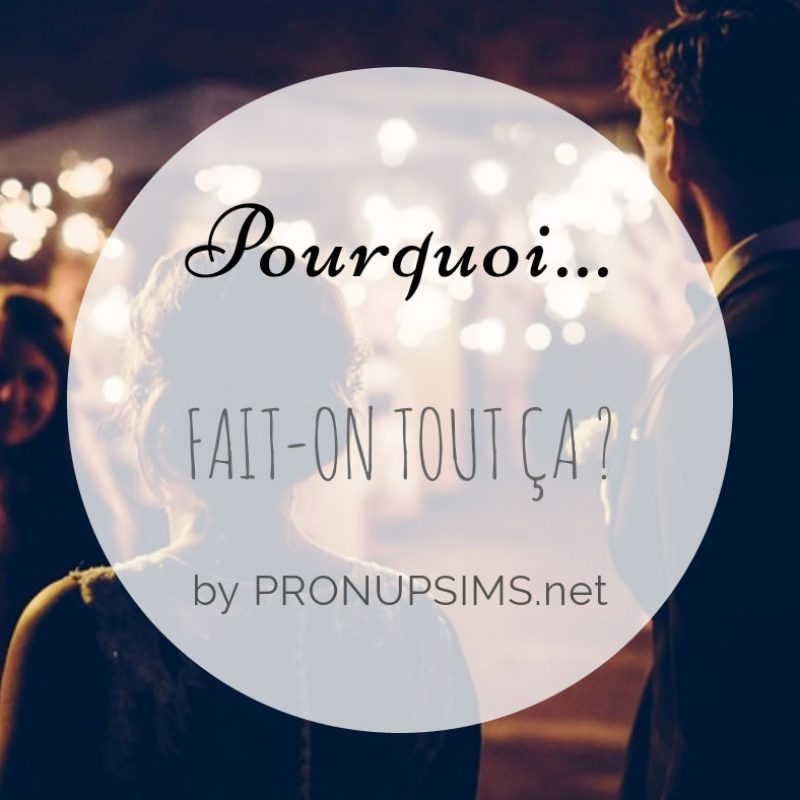 #18 : Pourquoi tout çà ?