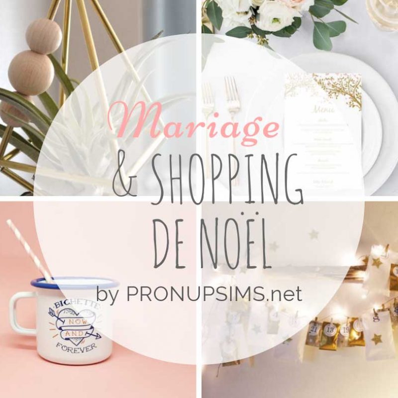 #Bons Plans : Mariage et shopping de Noël