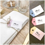 #DIY : Des étiquettes de remerciements pour ton mariage