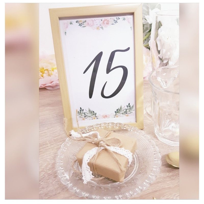 #DIY : Des numéros pour tes tables de mariage