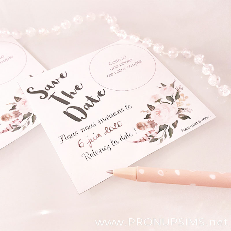 Lire la suite à propos de l’article #DIY : Des Save The Date personnalisables pour ton mariage