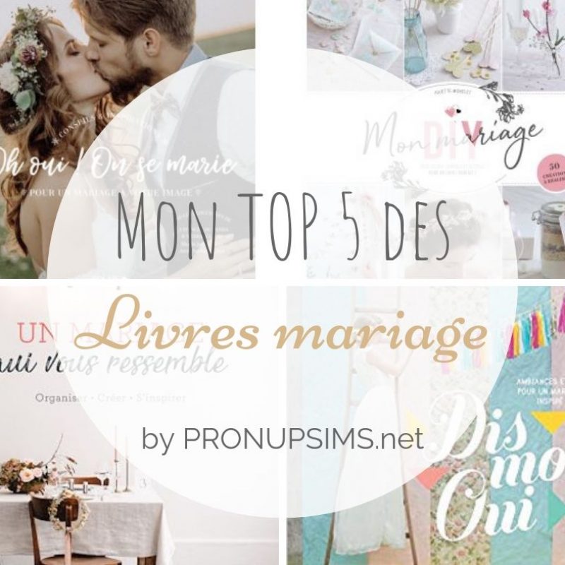 #Organisation : Mon top 5 des plus beaux livres sur le mariage