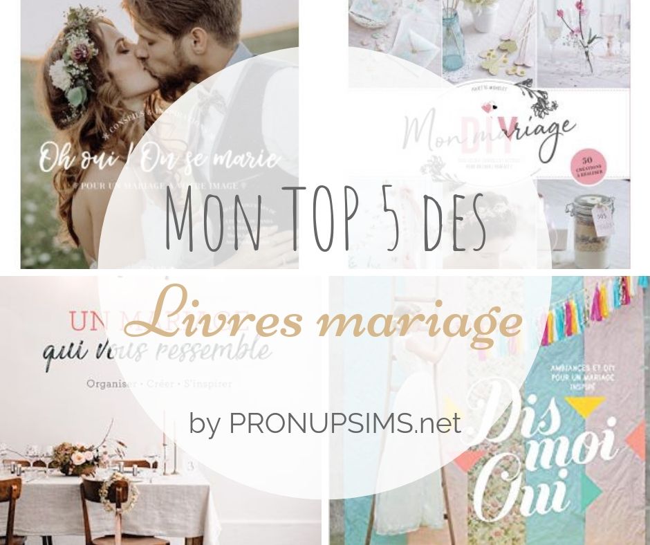 Lire la suite à propos de l’article #Organisation : Mon top 5 des plus beaux livres sur le mariage