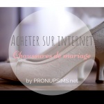 Acheter ses chaussures de mariage sur Internet