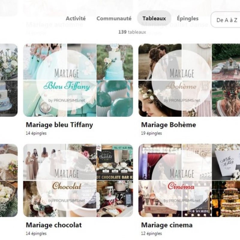 #Inspiration : Utiliser Pinterest pour le mariage