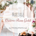 #Inspiration : Mariage Rose Gold Cuivre