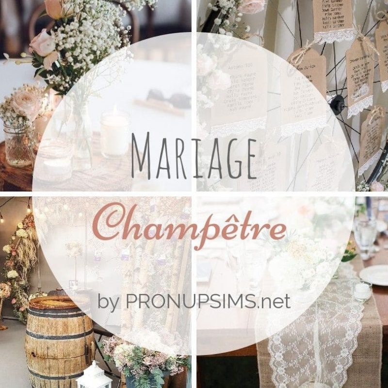 #Inspiration : Mariage champêtre