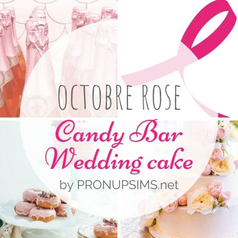 #Octobre rose : Gourmandises roses pour ton mariage