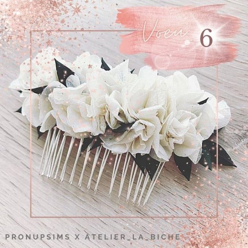 Voeu 6 : Sublimer sa coiffure de mariage