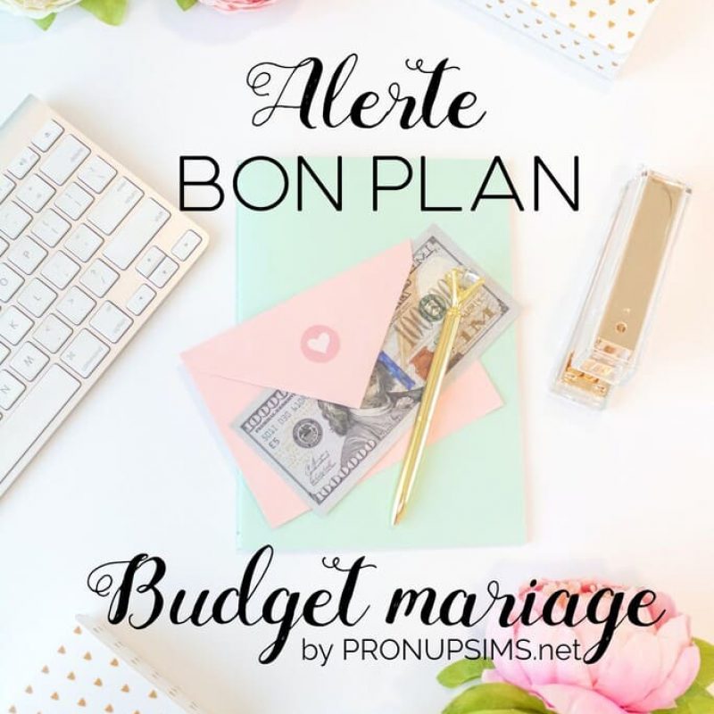 Alerte Bon Plan Budget Mariage