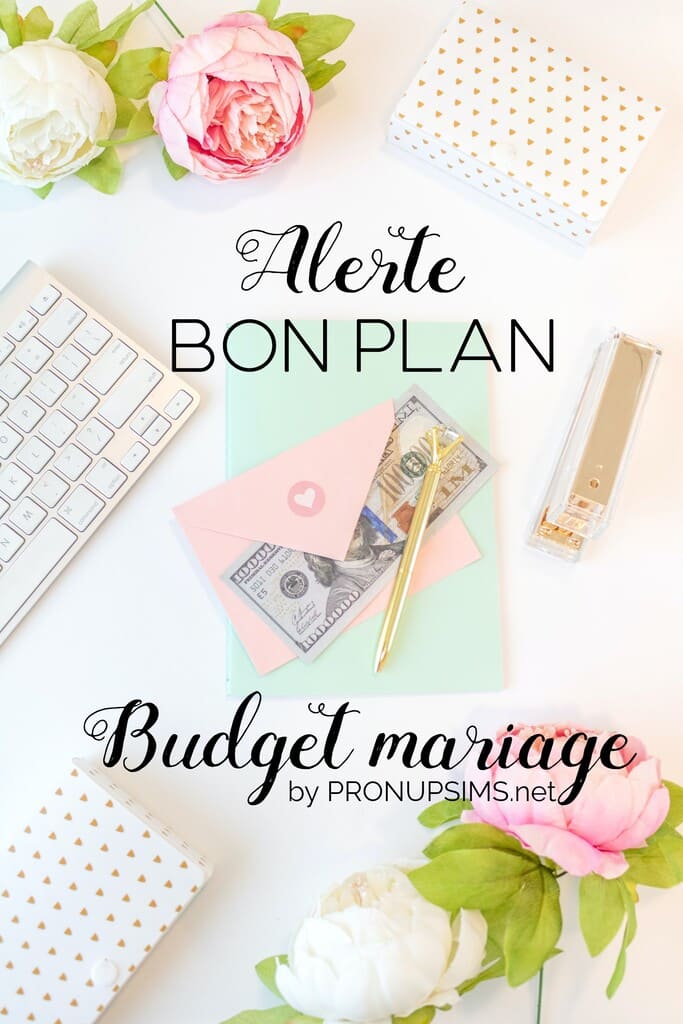 alerte bon plan budget mariage blog conseils