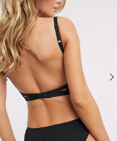 soutien gorge robe de mariee dos nu noir