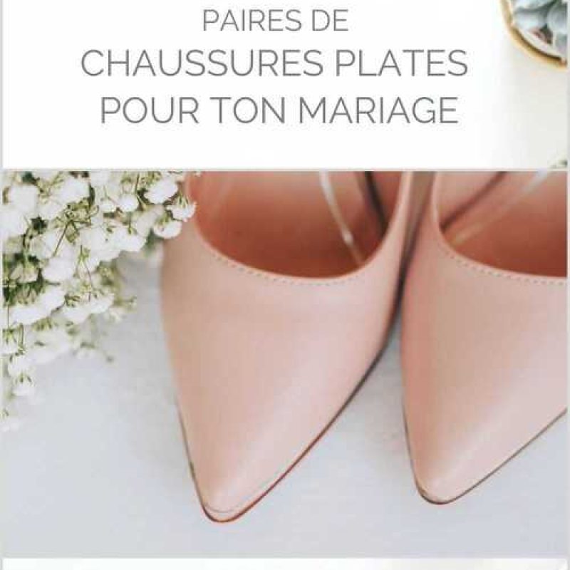 27 paires de chaussures plates pour ton mariage