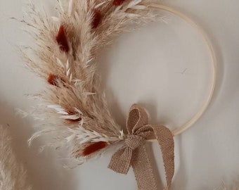 idee cadeau noel mariage couronne pampa