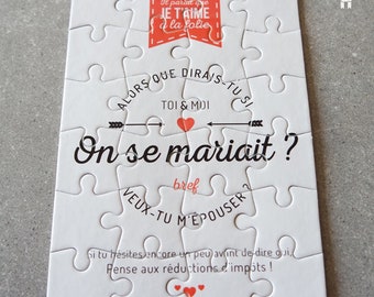 idee cadeau noel mariage puzzle demande