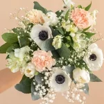 bouquet blog mariage fleurs fraiches tendance anÃ©mone