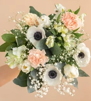 bouquet blog mariage fleurs fraiches tendance anémone