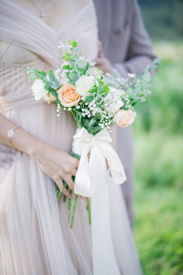 accessoires bouquet fleurs bijoux mariage