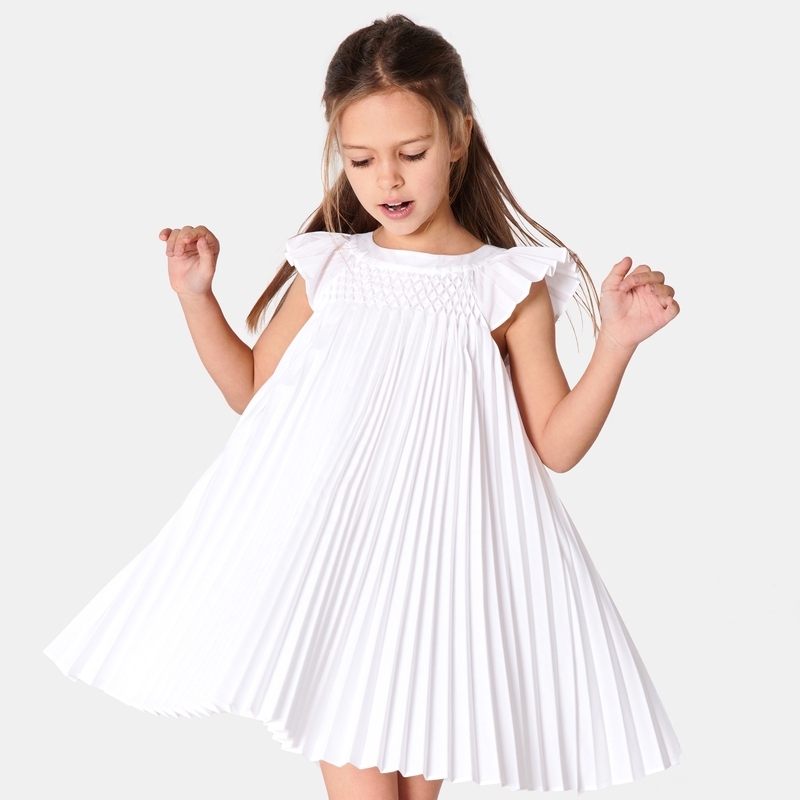 robe mariage fille enfant blanche