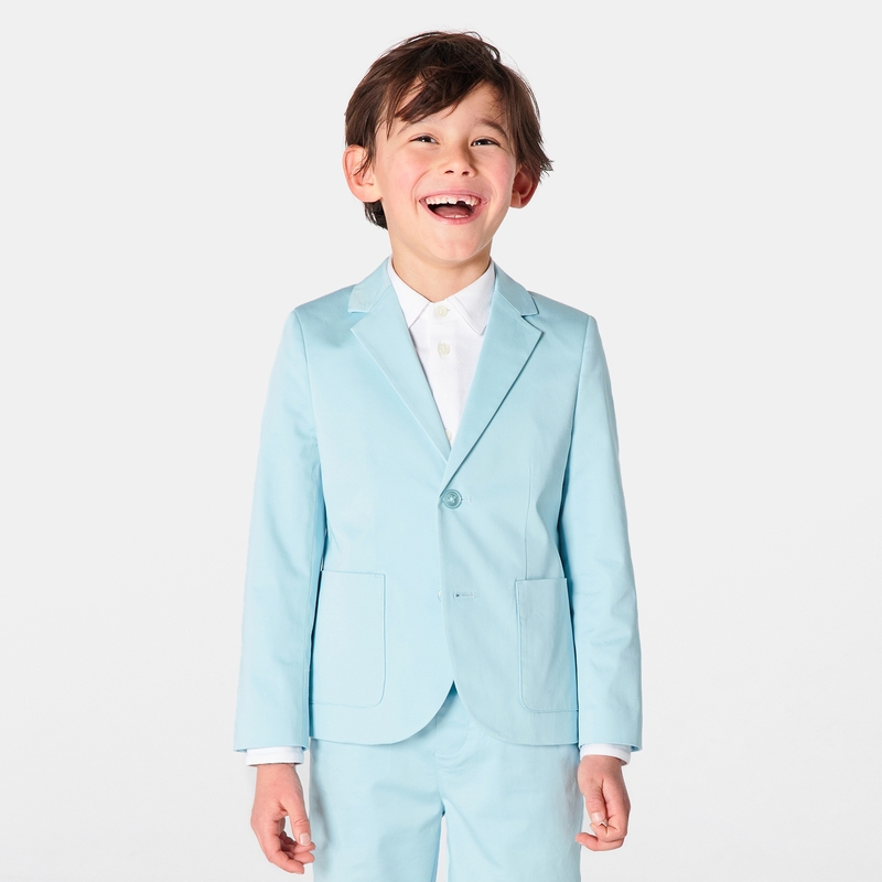 costume mariage garcon enfant bleu