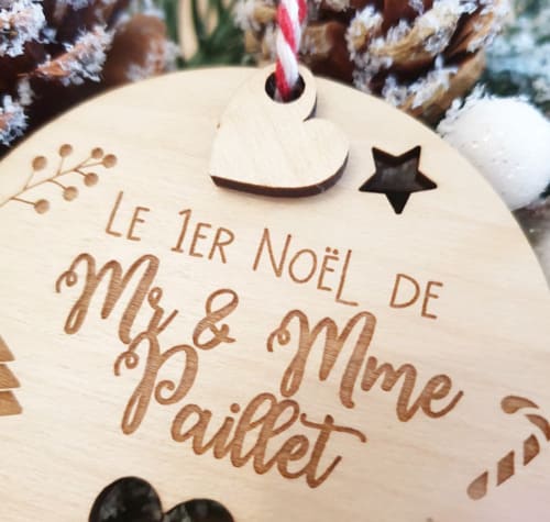 cadeaux de Noël mariage jeunes mariés