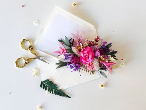 mariage rose magenta