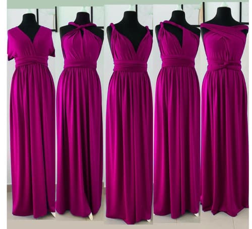 mariage rose magenta