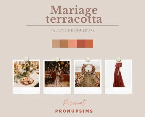 mariage terracotta terre cuite palette couleurs