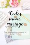 Tu cherches un code promo pour ton shopping mariage ?